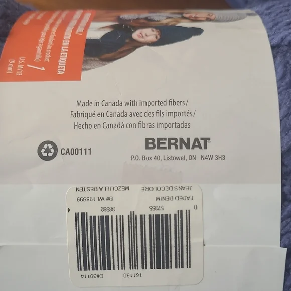 Yarnspirations Bernat Softee Chunky Yarn - Blue - Picture 4 of 6